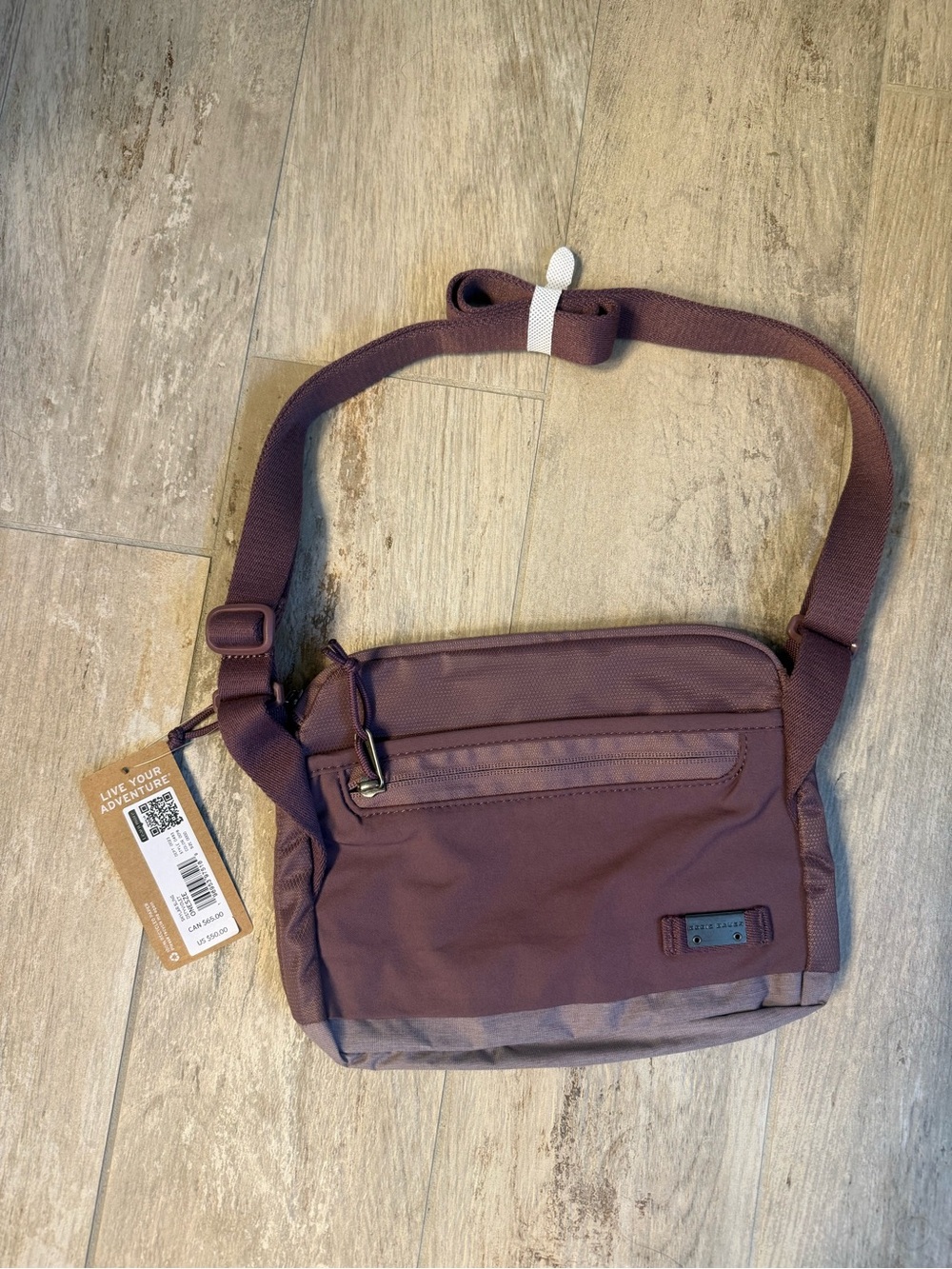 Eddie Bauer Plum Crossbody Bag